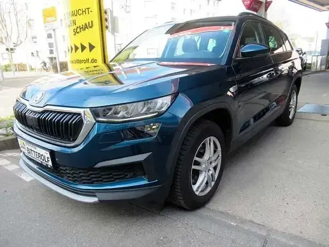 Gebraucht Skoda Kodiaq Ambition 150 PS (110 kW) 2022 Blau SUV