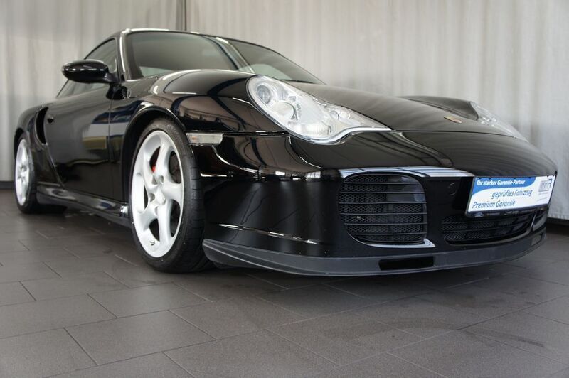 Schwarz Gebraucht 2002 Porsche 996 Turbo Coupé | 99.996 € - Bild 1/3