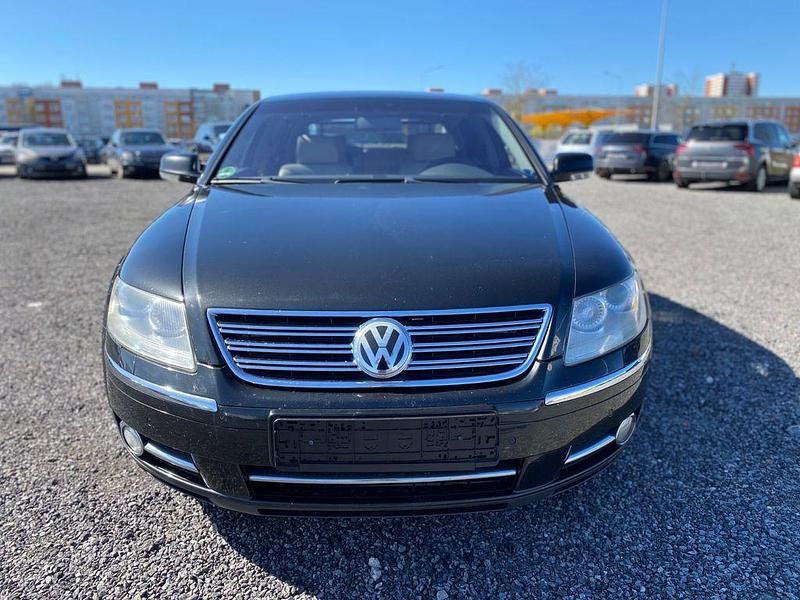 Second-hand VW Phaeton 239 CP (175 kW) 2008 Negru Berlinǎ