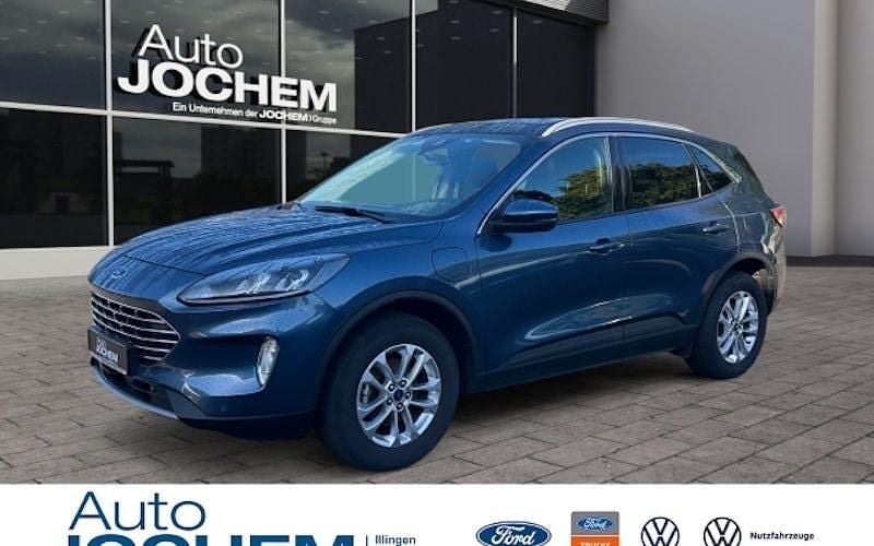 Blau Gebraucht 2022 Ford Kuga Titanium SUV | 24.444 € (Guter Preis) - Bild 1/4
