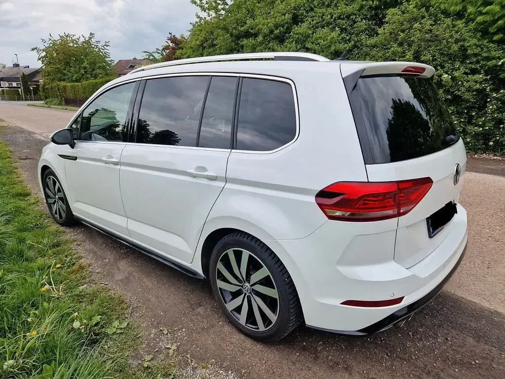 Usata VW Touran Highline 150 CV (110 kW) 2016 Bianco Monovolume