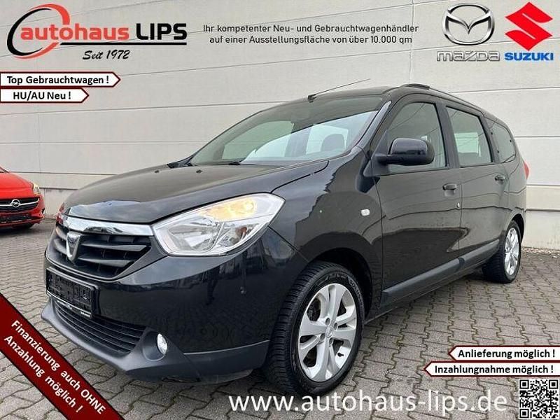 Perlmuttschwarz Gebraucht 2015 Dacia Lodgy Prestige Van / Kleinbus | 8.490 € (Fairer Preis) - Bild 1/4