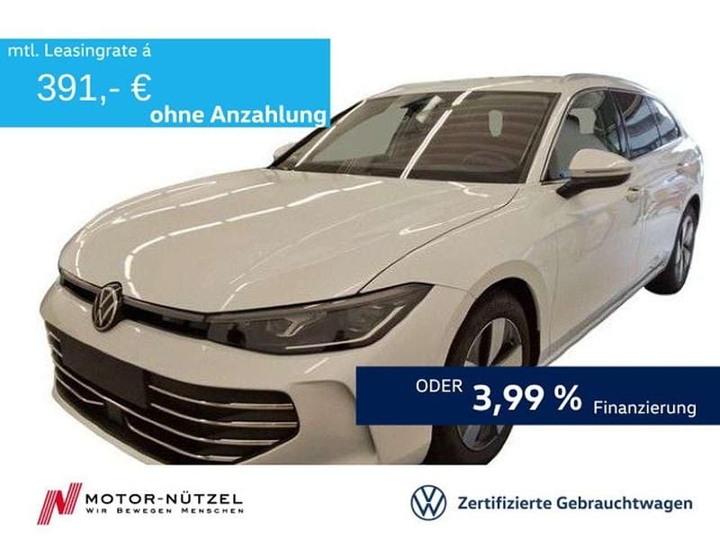 Oryxweiß perlmutteffekt Gebraucht 2025 VW Passat Kombi | 37.930 € (Superpreis) - Bild 1/4