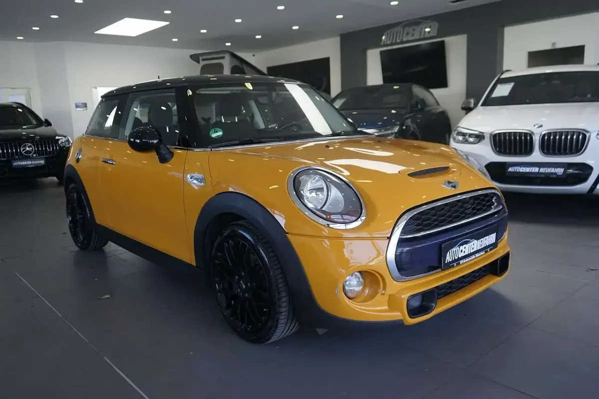 Usata Mini Cooper S 192 CV (141 kW) 2014 Arancione Utilitaria