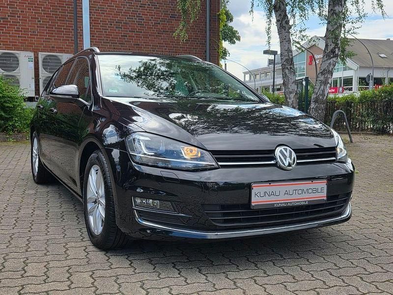 Schwarz Gebraucht 2016 VW Golf VII Highline Kombi | 13.950 € (Guter Preis) - Bild 1/4