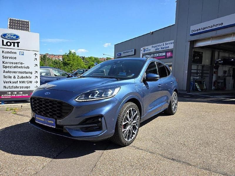 Blau Gebraucht 2021 Ford Kuga ST-Line X SUV | 28.490 € (Etwas zu teuer) - Bild 1/4