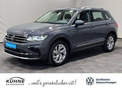 Grau, Gebraucht 2022 VW Tiguan Elegance SUV | 31.810 € (Guter Preis) - Bild 1/4