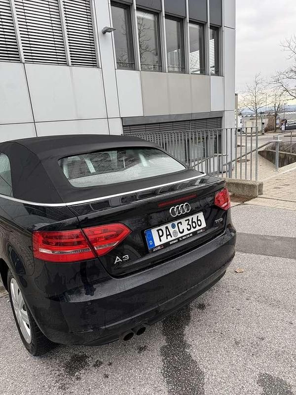 Gebraucht Audi A3 Cabriolet Ambition 125 PS (91 kW) 2011 Schwarz Cabrio