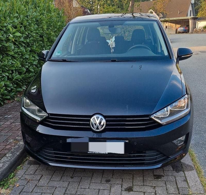 Schwarz Gebraucht 2018 VW Golf Sportsvan Trendline Van / Kleinbus | 12.000 € (Superpreis) - Bild 1/4