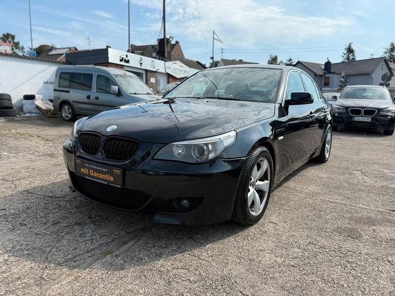 Schwarz Gebraucht 2007 BMW 525 M Sport Limousine | 5.999 € (Fairer Preis) - Bild 1/4