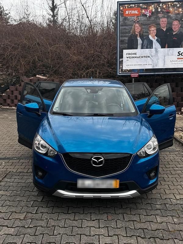 Blau Gebraucht 2012 Mazda CX-5 SUV | 6.700 € (Fairer Preis) - Bild 1/4