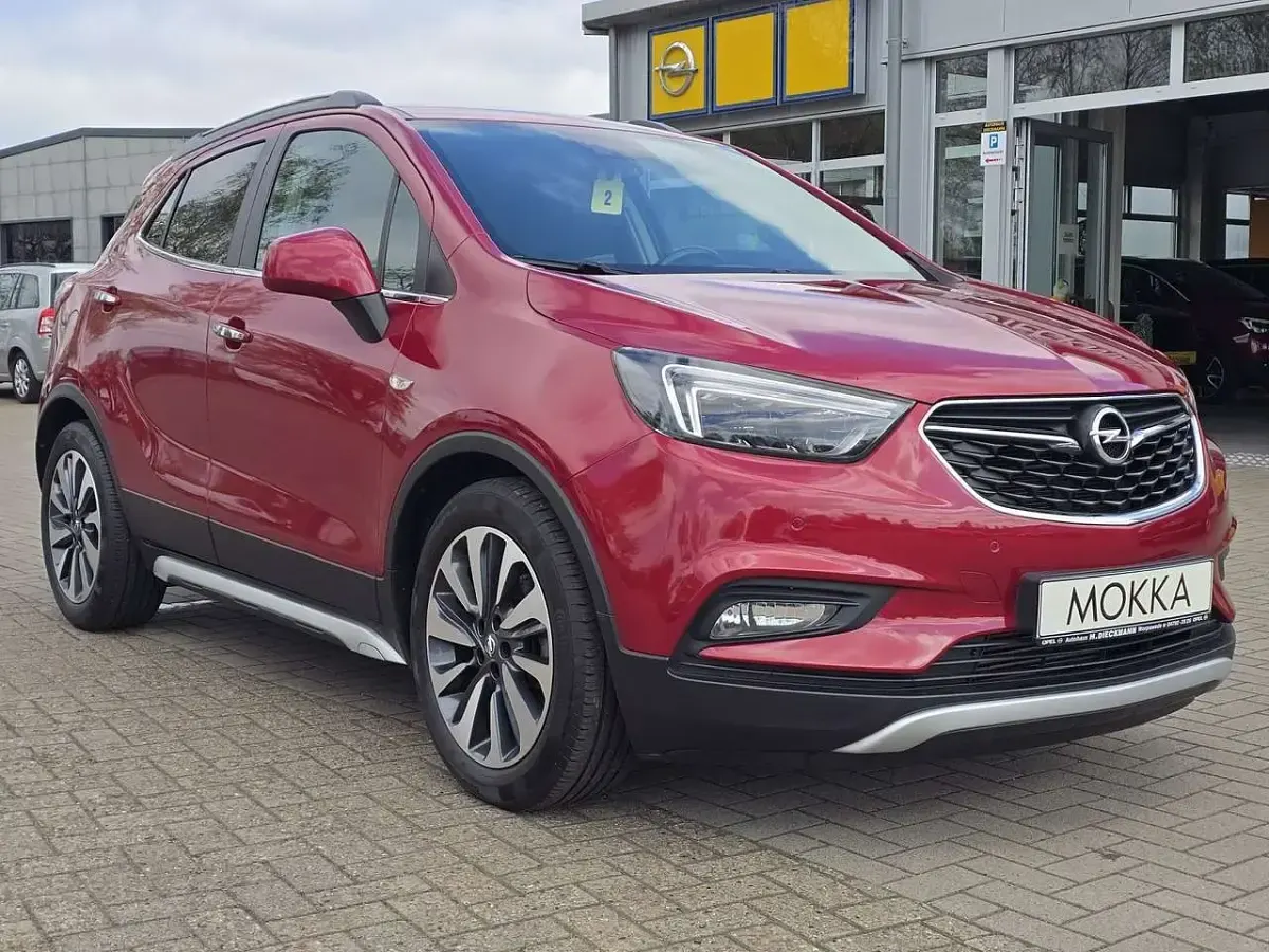 Gebraucht Opel Mokka X Ultimate 140 PS (102 kW) 2019 Orientrot/velvet red met SUV