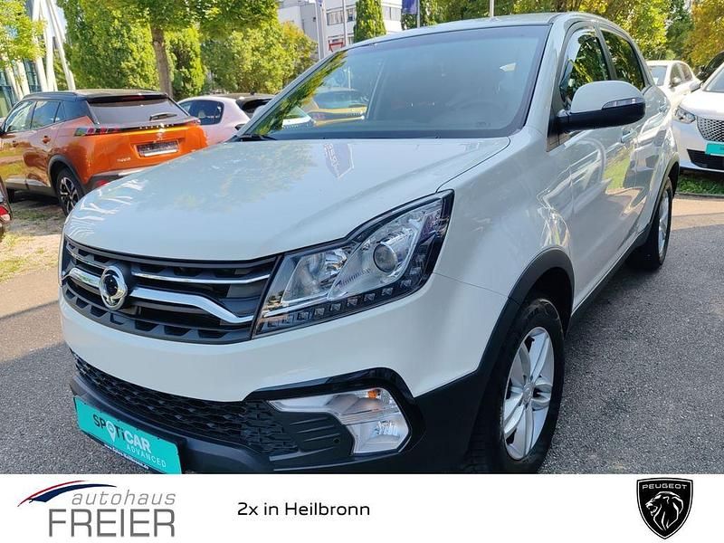 Weiß Gebraucht 2018 Ssangyong (KGM) Korando Quartz SUV | 11.990 € - Bild 1/4