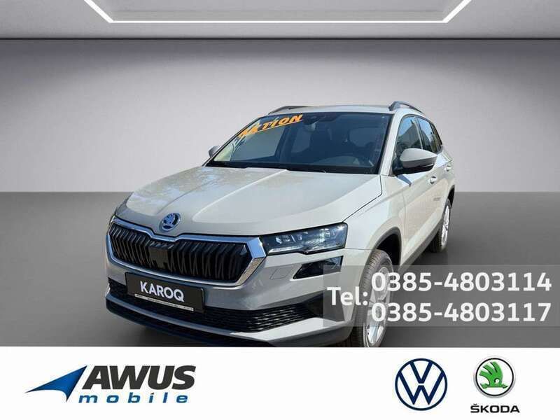 Grau Gebraucht 2024 Skoda Karoq Selection SUV | 34.990 € (Etwas zu teuer) - Bild 1/4