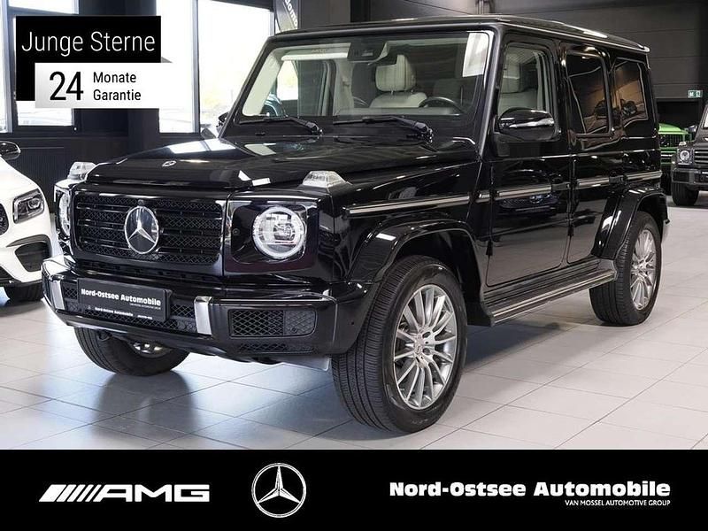 Obsidianschwarz metallic Gebraucht 2021 Mercedes G350 AMG SUV | 114.890 € (Fairer Preis) - Bild 1/4