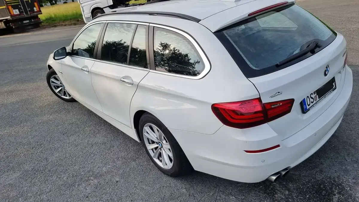Gebraucht BMW 520 190 PS (139 kW) 2015 Weiß Kombi