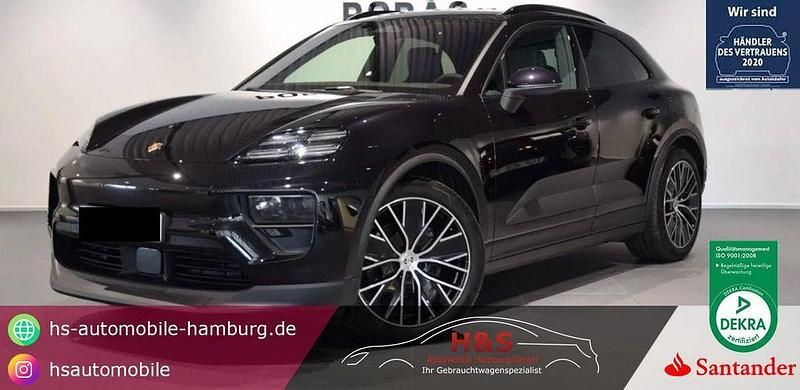 Tiefschwarz Gebraucht 2025 Porsche Macan 4 Electric SUV | 78.900 € - Bild 1/4