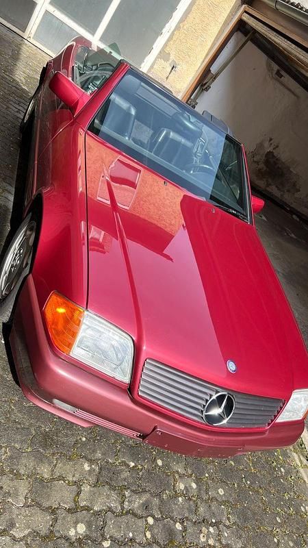 Gebraucht Mercedes SL280 193 PS (141 kW) 1993 Rot Cabrio