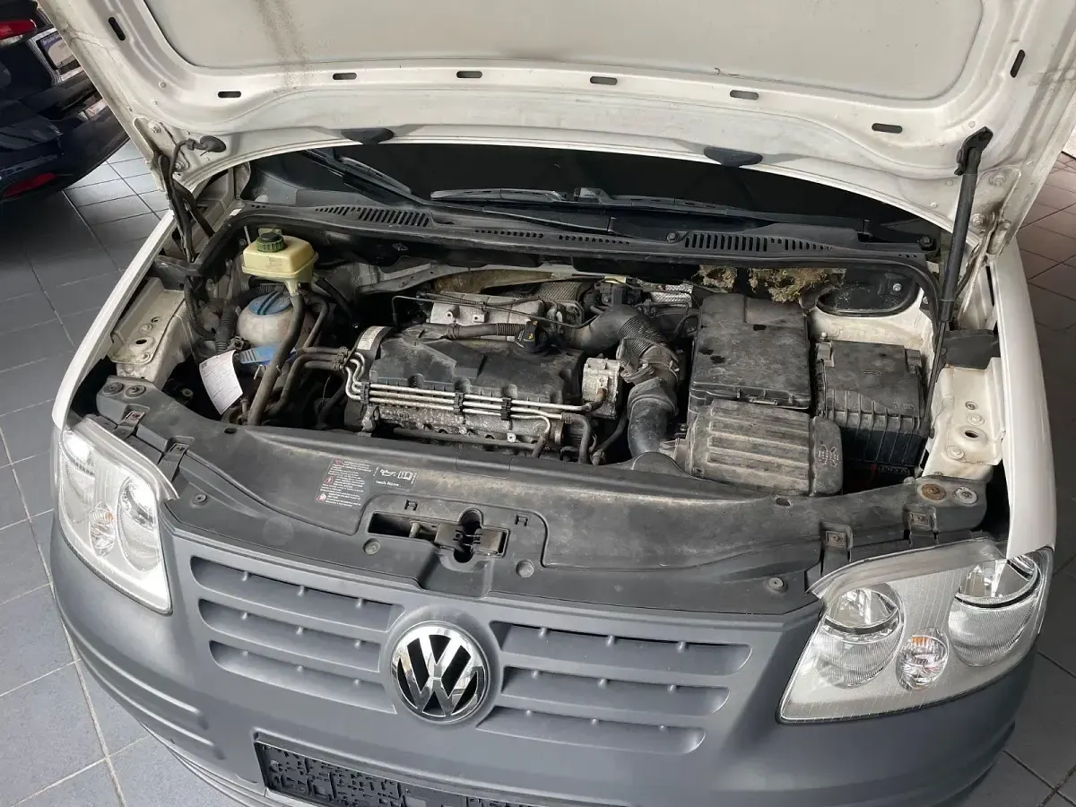 Gebraucht VW Caddy 75 PS (55 kW) 2007 Weiß Van / Kleinbus