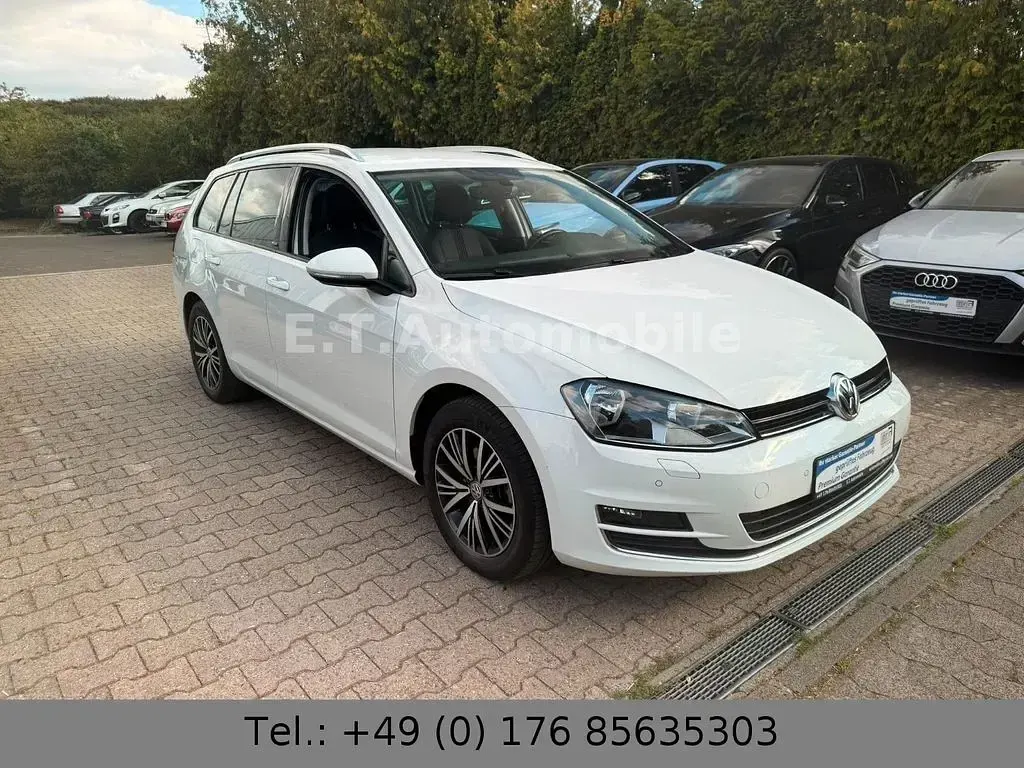 Gebraucht VW Golf VII Allstar 110 PS (80 kW) 2016 Weiß Kombi