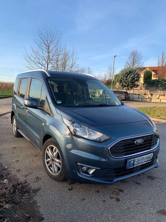 Blau Gebraucht 2021 Ford Tourneo Van / Kleinbus | 21.700 € (Superpreis) - Bild 1/4