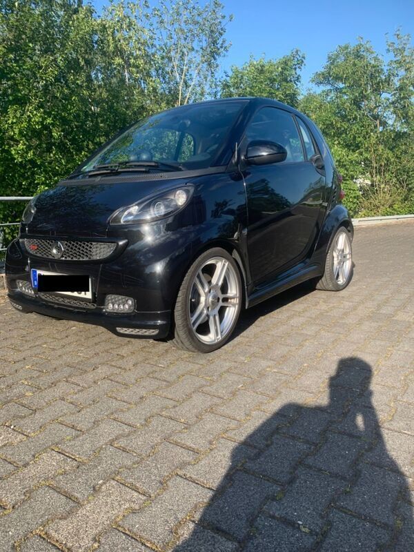 Schwarz Gebraucht 2013 Smart ForTwo Coupé Brabus Xclusive Coupé | 7.999 € (Etwas zu teuer) - Bild 1/4