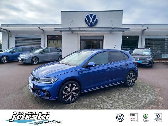 Blau Gebraucht 2022 VW Polo R-line Limousine | 15.988 € (Guter Preis) - Bild 1/4