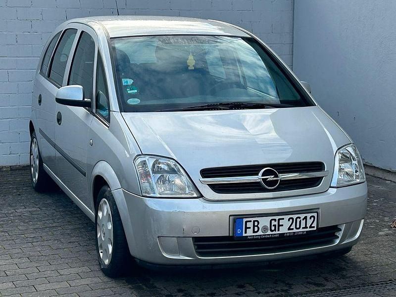 Silber Gebraucht 2004 Opel Meriva Edition Van / Kleinbus | 1.500 € (Fairer Preis) - Bild 1/4