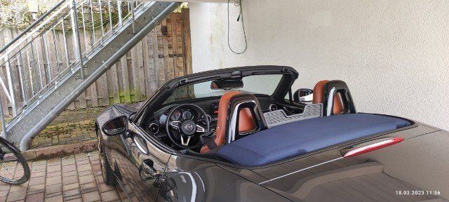 Second-hand Mazda MX5 184 CP (135 kW) 2022 Gri Cabrio