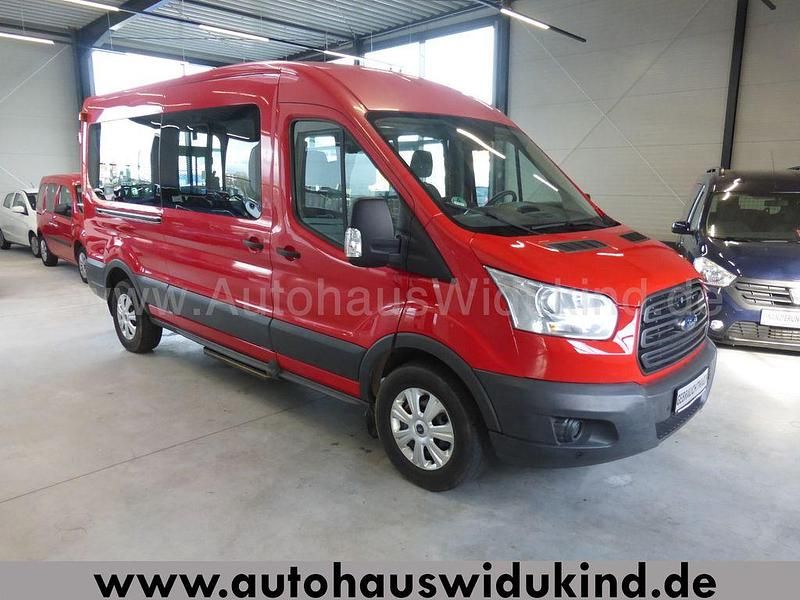 Usata Ford Transit 101 CV (74 kW) 2015 Rosso Monovolume