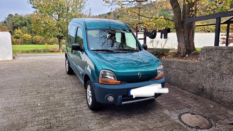 Grün Gebraucht 2002 Renault Kangoo Van / Kleinbus | 1.999 € (Superpreis) - Bild 1/4