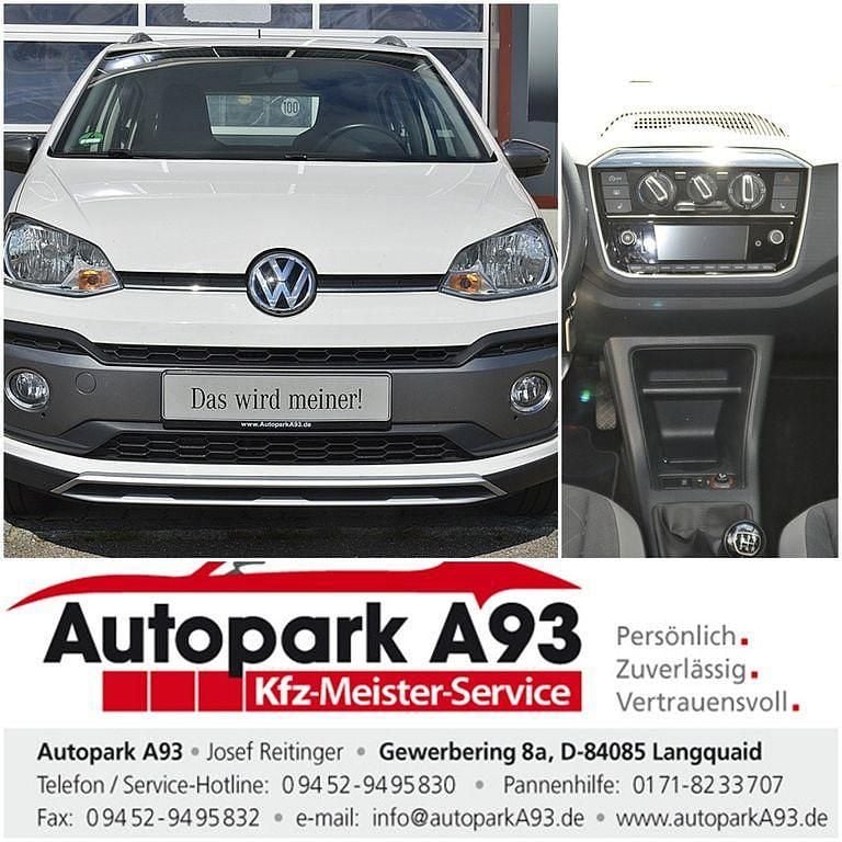 Weiß Gebraucht 2019 VW cross up! Kleinwagen | 13.950 € (Fairer Preis) - Bild 1/4