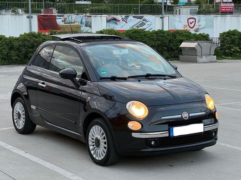 Schwarz Gebraucht 2011 Fiat 500 Lounge Kleinwagen | 4.899 € (Guter Preis) - Bild 1/4