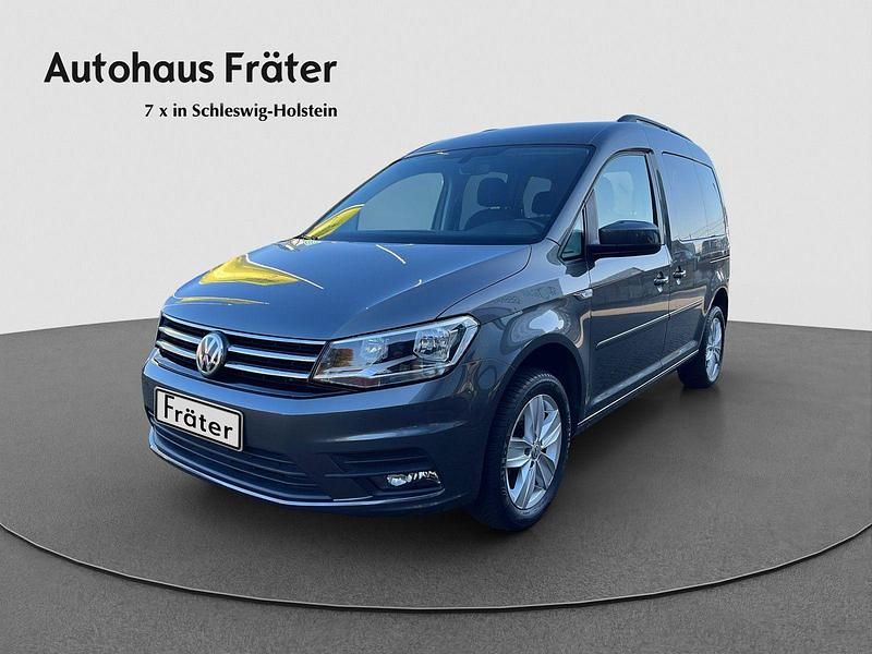 Grau Gebraucht 2017 VW Caddy Comfortline Van / Kleinbus | 16.980 € (Fairer Preis) - Bild 1/4