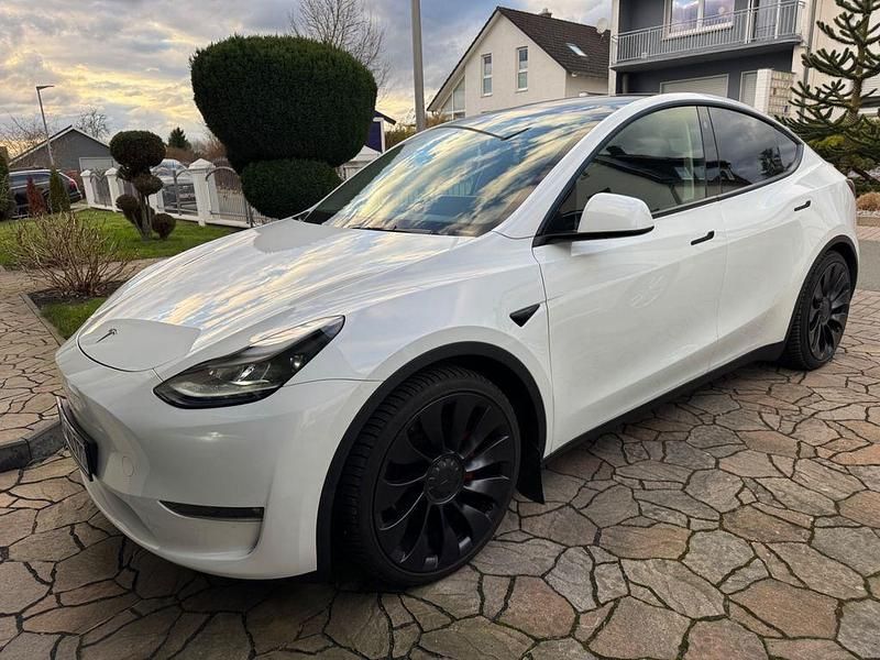 Gebraucht Tesla Model Y Performance 392 kW (534 PS) 2024 Weiß SUV