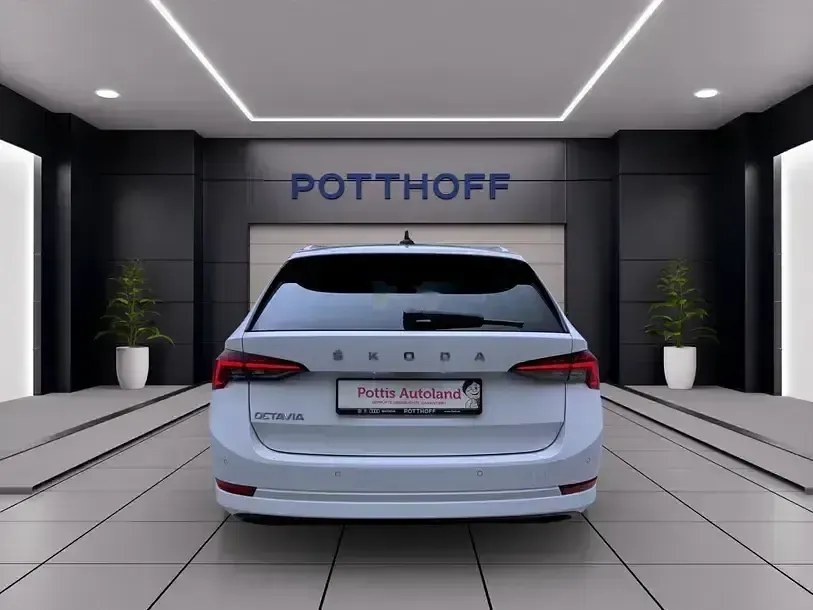 Gebraucht Skoda Octavia Style 116 PS (85 kW) 2023 Candyweiss Kombi