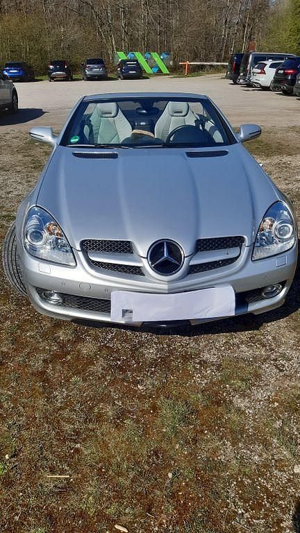 Gebraucht Mercedes SLK200 184 PS (135 kW) 2008 Silber Cabrio
