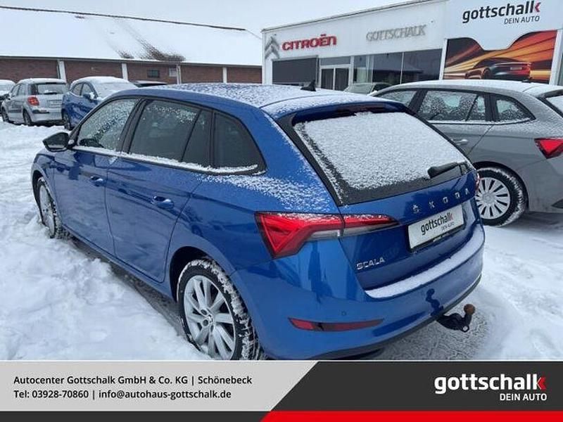 Gebraucht Skoda Scala Style 150 PS (110 kW) 2021 Blau Kleinwagen