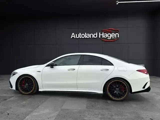 Gebraucht Mercedes CLA45 AMG AMG 421 PS (309 kW) 2022 Weiß Coupé