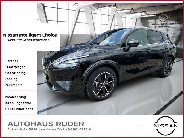 Black (m) (metallic) Gebraucht 2024 Nissan Qashqai Tekna SUV | 27.950 € (Guter Preis) - Bild 1/4