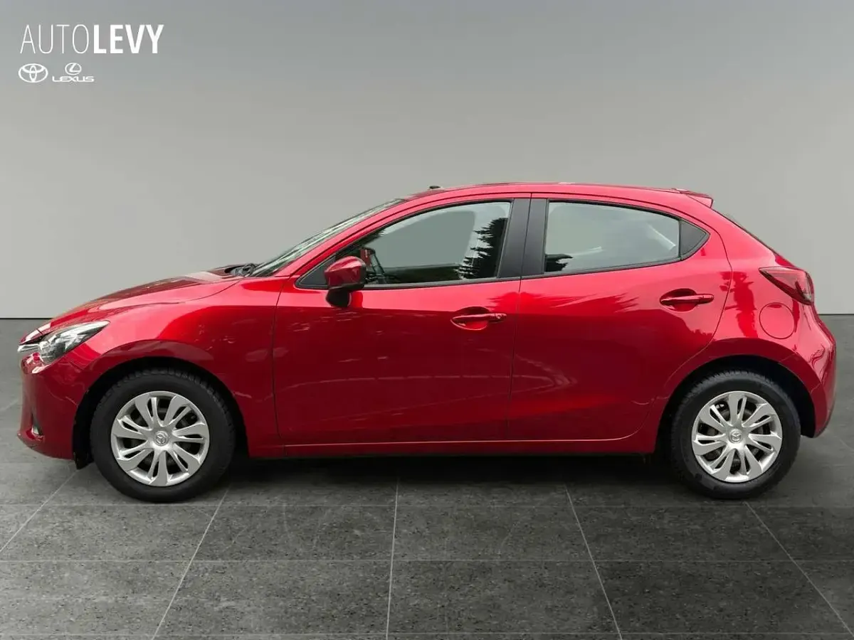 Brugt Mazda 2 Center-Line 75 HK (55 kW) 2018 Rød Hatchback