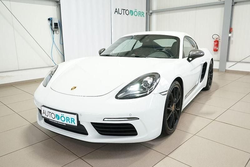 Weiß Gebraucht 2019 Porsche 718 Cayman T Coupé | 53.900 € - Bild 1/4