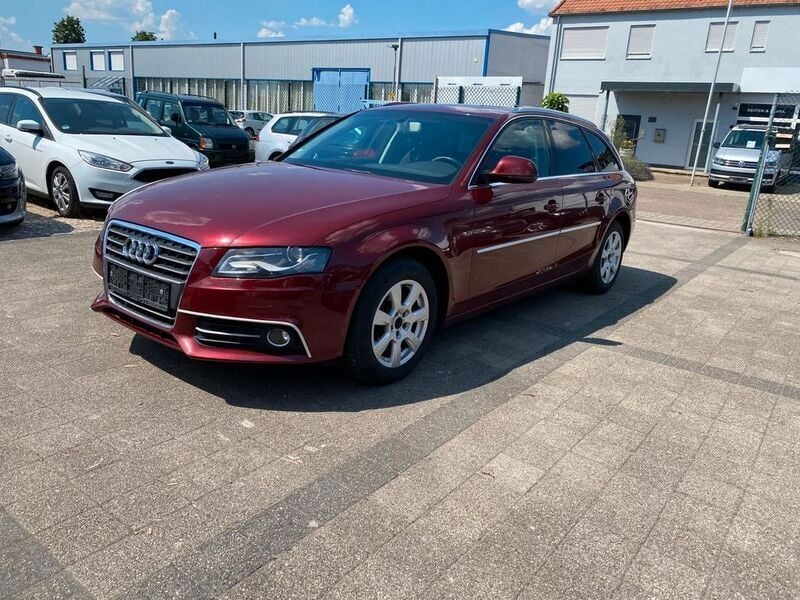 Rot Gebraucht 2009 Audi A4 Attraction Kombi | 4.999 € (Superpreis) - Bild 1/4