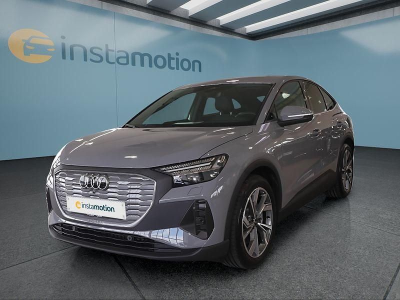 Grau Gebraucht 2025 Audi Q4 Sportback e-tron SUV | 46.149 € (Fairer Preis) - Bild 1/4