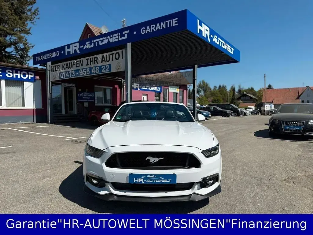 Gebraucht Ford Mustang GT Convertible 421 PS (309 kW) 2016 Weiß Cabrio