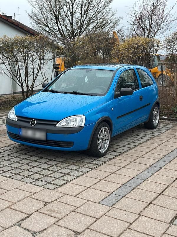 Gebraucht Opel Corsa 58 PS (42 kW) 2001 Blau Kleinwagen