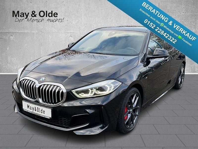 Schwarz Gebraucht 2021 BMW 128 Performance Limousine | 29.980 € (Guter Preis) - Bild 1/4