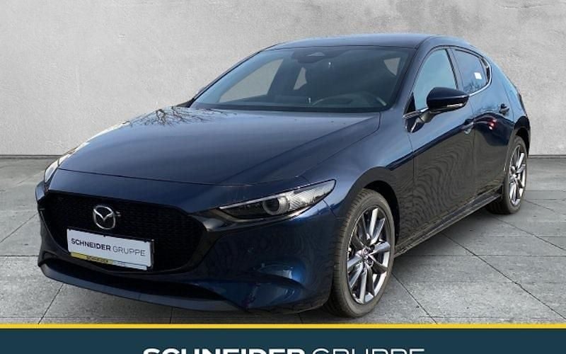 Gebraucht Mazda 3 Exclusive 150 PS (110 kW) 2025 Deep crystal blue Limousine