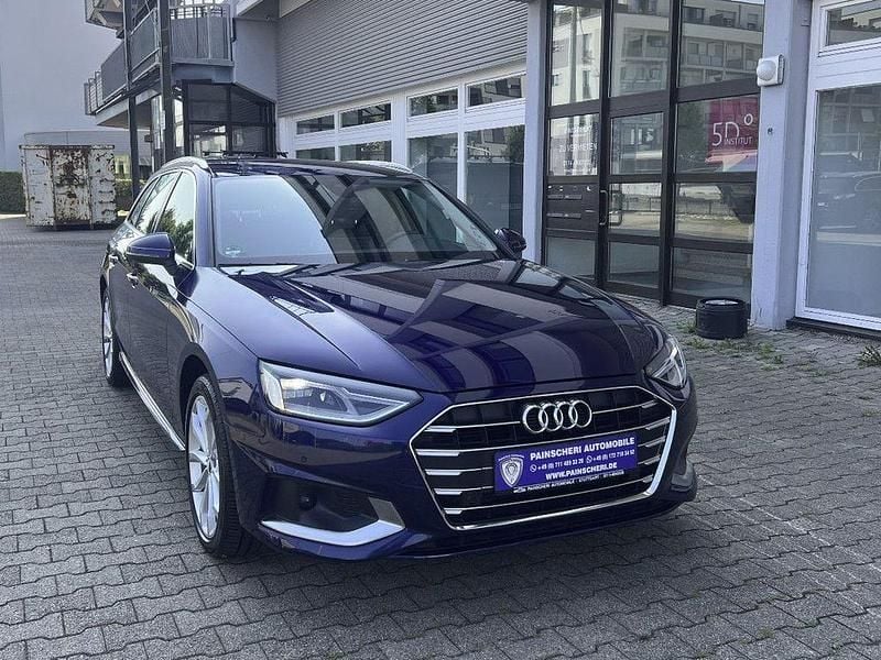 Navarrablau Gebraucht 2020 Audi A4 Advanced Kombi | 20.499 € (Superpreis) - Bild 1/4