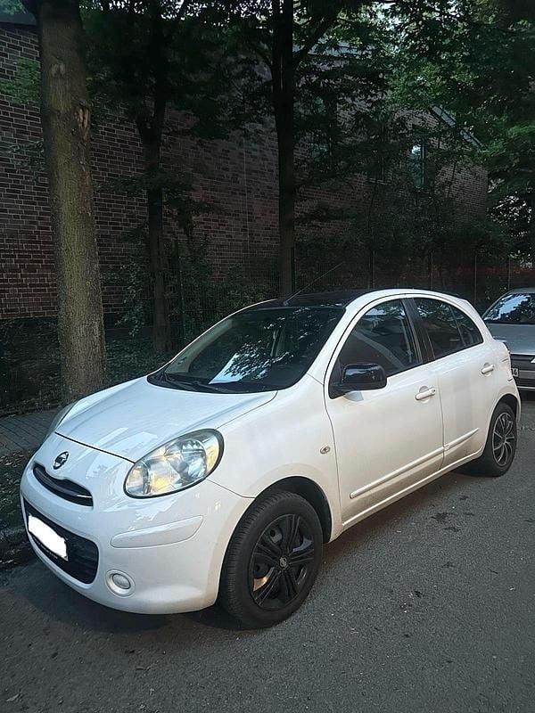 Weiß Gebraucht 2011 Nissan Micra Kleinwagen | 4.290 € (Fairer Preis) - Bild 1/4